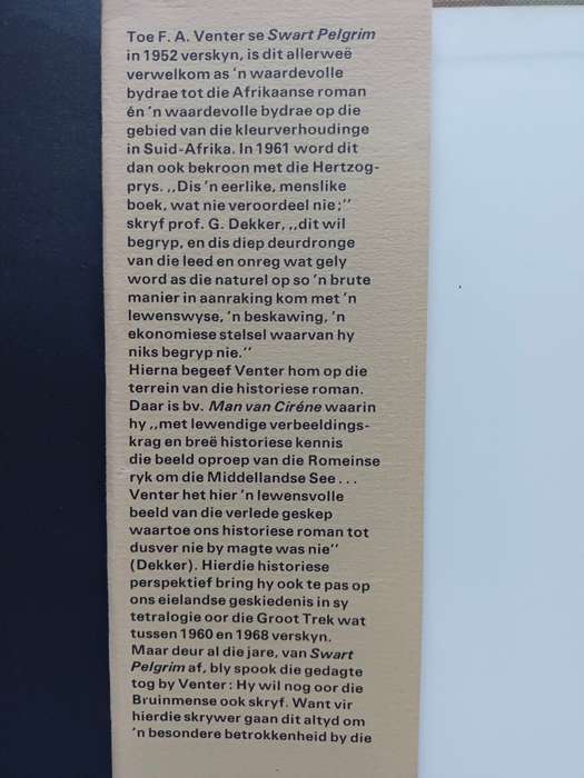 DIE MIDDAG VOEL NA WARM AS / FA VENTER