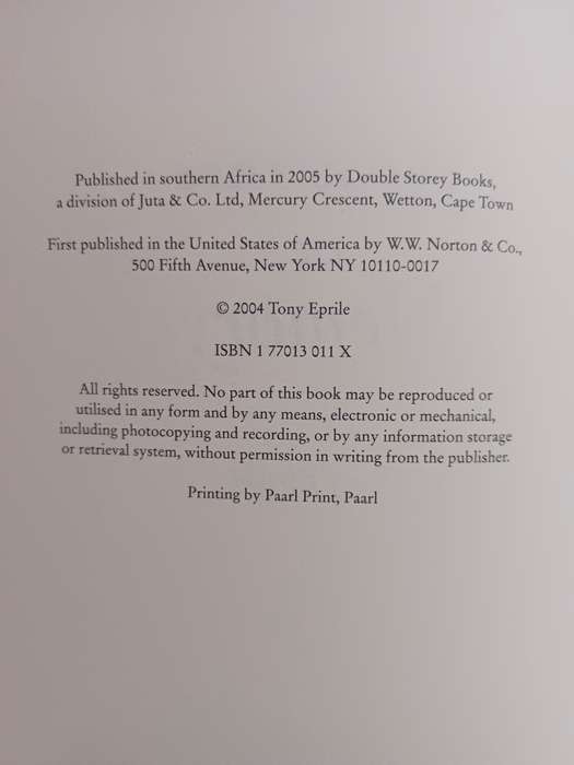 The Persistence of Memory / Tony Eprile
