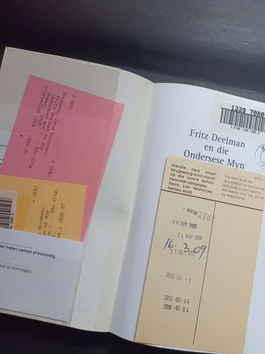 Fritz Deelman en die Ondersese Myn / Leon Rousseau