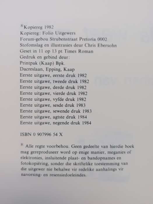 Ma Weet Mos. Nog Briewe van Kleinjan Kluitgraaf / Johan van Pletzen