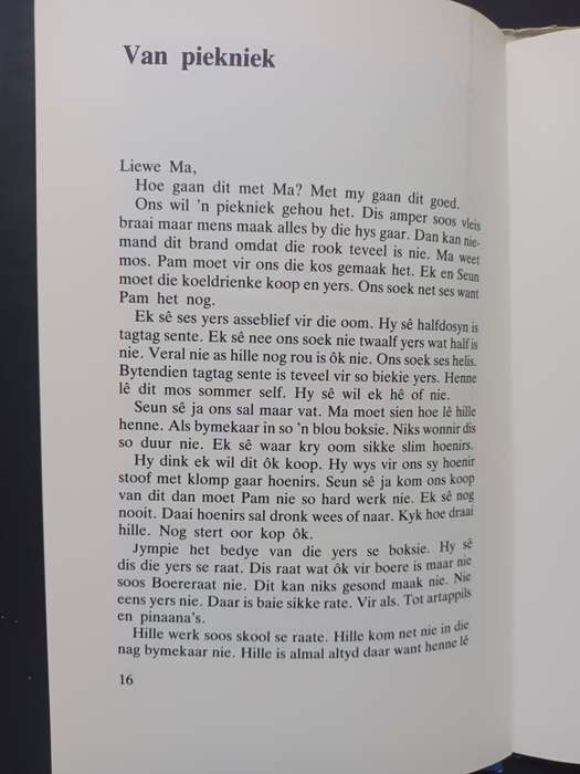 Ma Weet Mos. Nog Briewe van Kleinjan Kluitgraaf / Johan van Pletzen