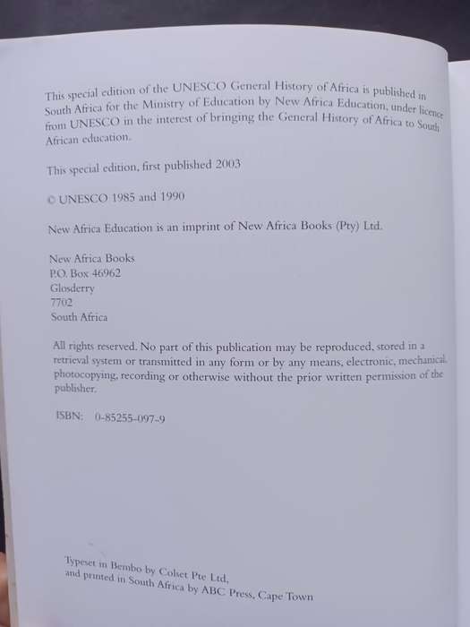 VII Africa under Colonial Domination 1880-1935 (General History of Africa) / A. ADU BOAHEN