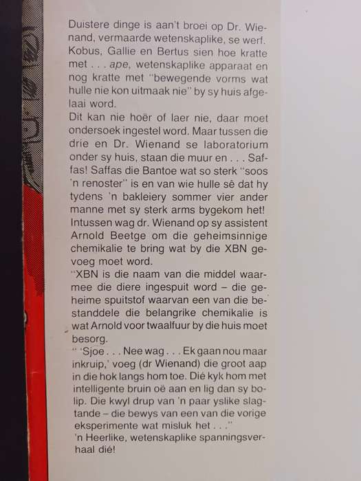Kelder van Onheil / Dawie Combrink