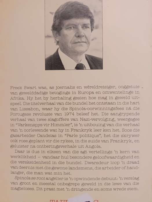 Spinola se Rooi Angelier / Freek Swart