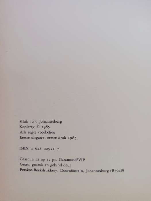 Wit Kruin van die Dood / Dawie Combrink
