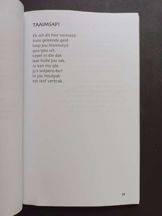 Carl Boplaas Kraai Douvoordag / Carl Van Der Merwe
