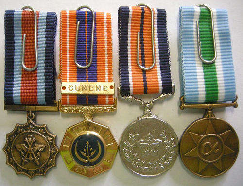 Miniature Medal Set of Four w/ Cunene Bar
