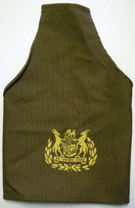 Sergeant Major Class I Rank Brazard Single Printed on Material