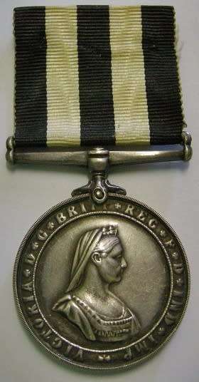 Full Size Service Medal of the Order of St. John Silver Not Marked Named
