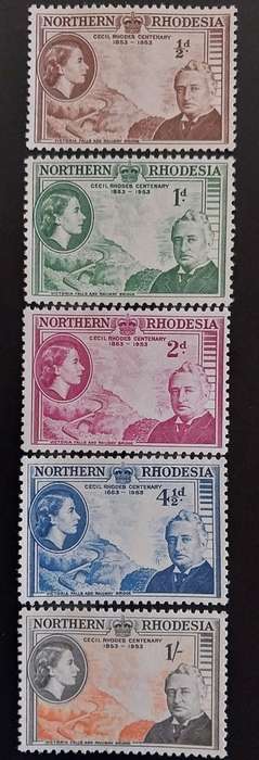 1949 - 53 Northern Rhodesia both full sets MLH