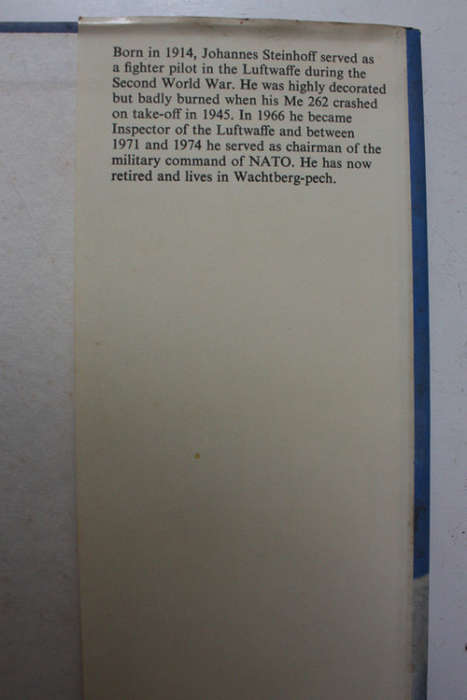 The Last Chance, The Pilot`s Plot Against Goering by Johannes Steinhoff