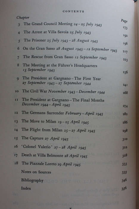 Benito Mussolini, A Biography by Christopher Hibbert