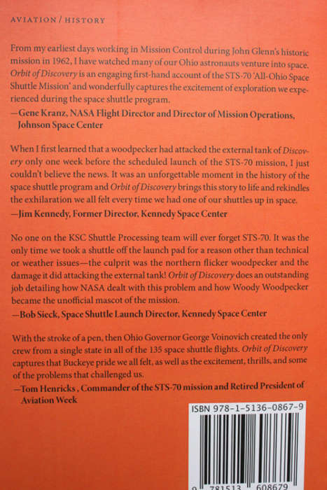 Orbit of Discovery: The All-Ohio Space Shuttle Mission by Astronaut Don Thomas SIGNED COPY