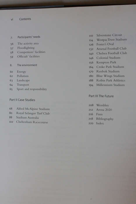 Sports Architecture by Rod Sheard