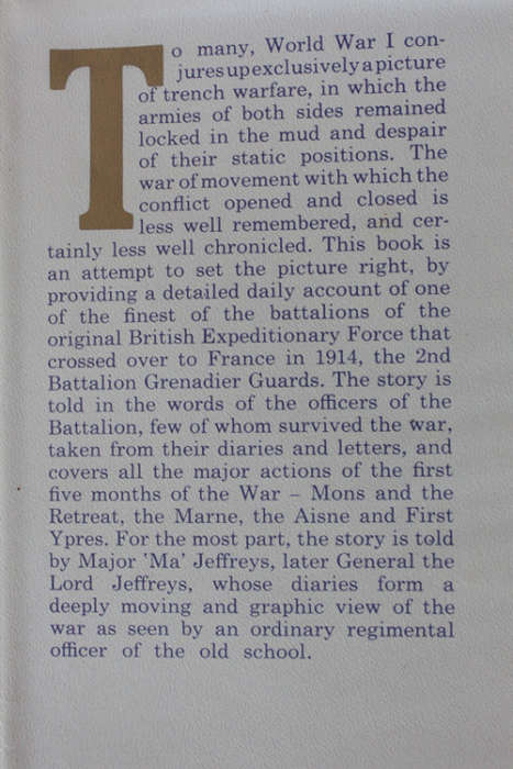 Fifteen Rounds A Minute: The Grenadiers at War 1914 by J.M. Craster