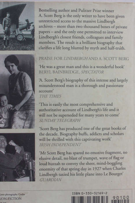 Lindbergh by A. Scott Berg