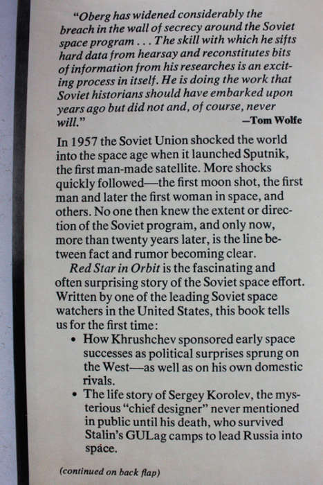 Red Star in Orbit by James E. Oberg