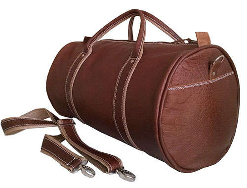 Latest Stylish Design - 100% Genuine Leather High Quality Handcrafted, Travel, Gym Bag - Unisex