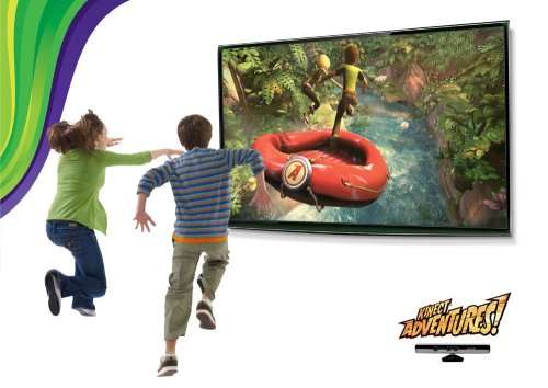 Official Xbox 360 Kinect Sensor with Kinect Adventures (Xbox 360)