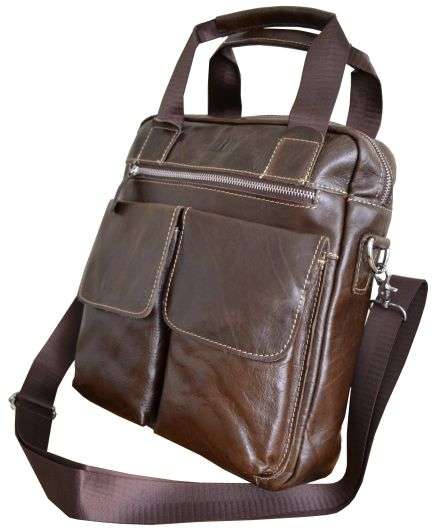 High Quality Genuine Leather Unisex Shoulder Messenger Bag, Cross body Handbag **No Reserve Price**