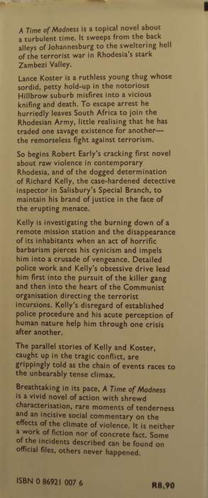 A Time of Madness - Robert Early