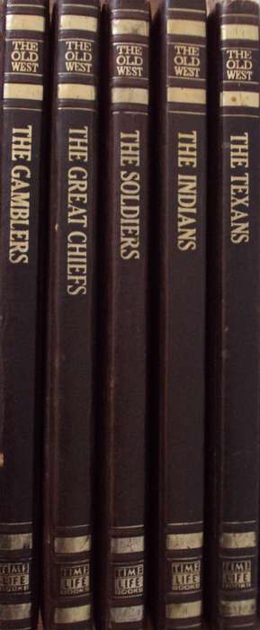 5 Volumes Time Life The Old West Series