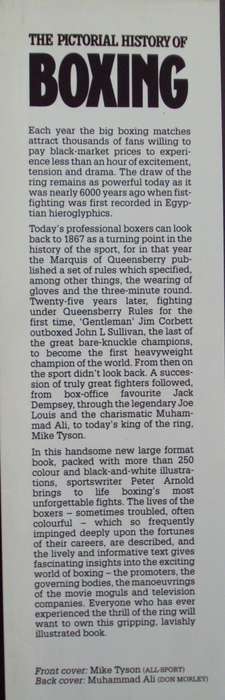 The Pictorial History of Boxing Peter Arnold