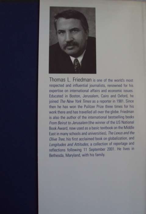 The World Is Flat: A Brief History of the Twenty-first Century  Thomas Friedman