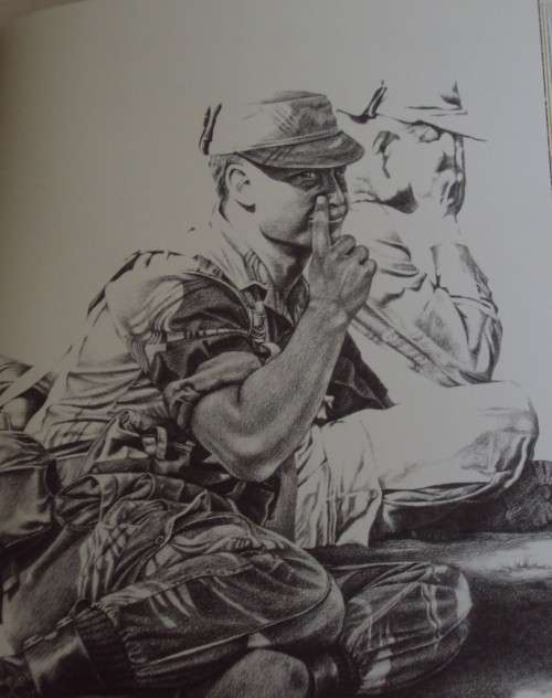 A War Artists Diary  Peter Badcock - Signed copy