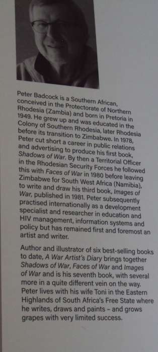 A War Artists Diary  Peter Badcock - Signed copy