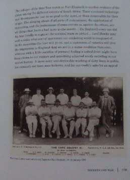 Empire, War & Cricket in South Africa Logan of Matjiesfontein  Dean Allen