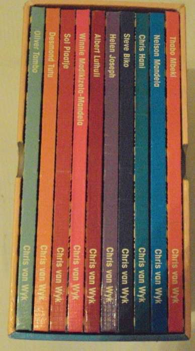 Learning African History  Freedom Fighters Series  Set of 10 Books Chris van Wyk