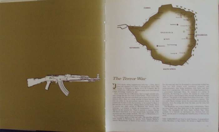 Contact A Tribute to those who Serve Rhodesia  Signed by Ron Reid Daly