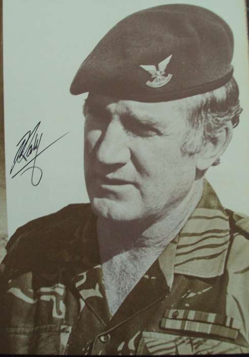 Contact A Tribute to those who Serve Rhodesia  Signed by Ron Reid Daly