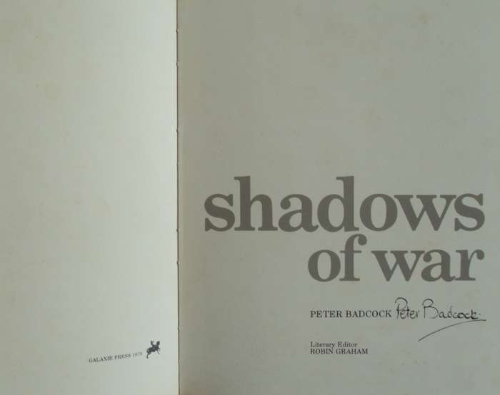 Peter Badcock's Images of War Deluxe Leather-Bound Signed Collector's Edition Number 1345 of 1500
