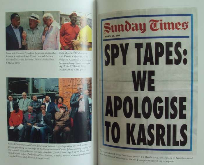 A Simple Man Kasrils and the Zuma Enigma Ronnie Kasrils Signed by the author