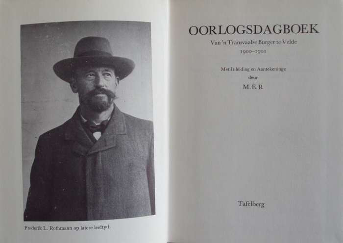 Oorlogs Dagboek van n Transvaalse burger te velde 1900-1901