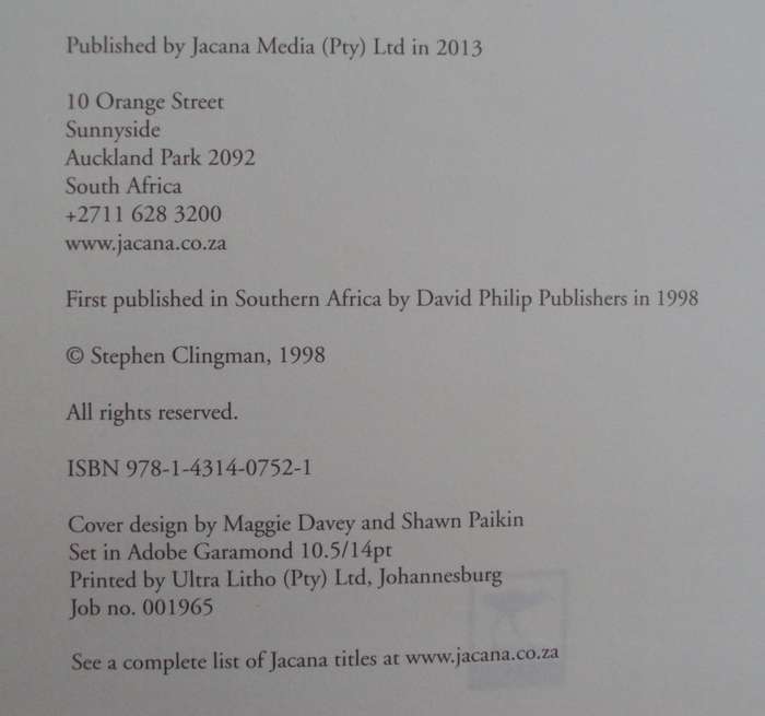 Bram Fischer Afrikaner Revolutionary Stephen Clingman