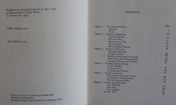 A Traders Century  The fortunes of Frasers  Christopher Danzinger