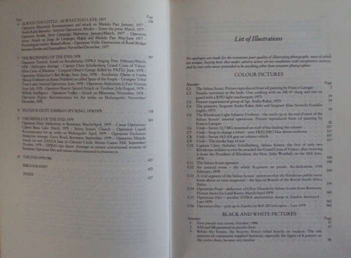 Selous Scouts Top Secret War Signed by Peter Stiff & Lt. Col. Ron Reid Daly