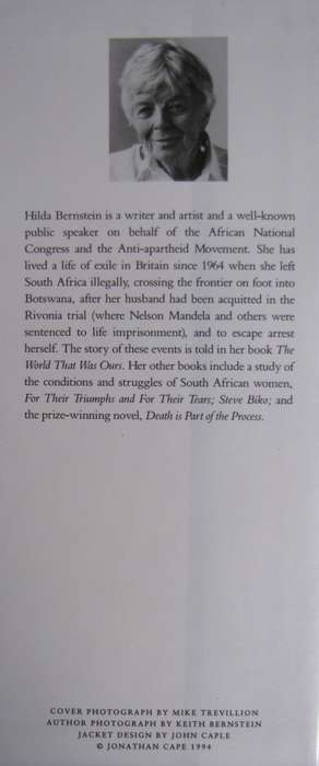 The Rift The Exile Experience of South Africans Hilda Bernstein