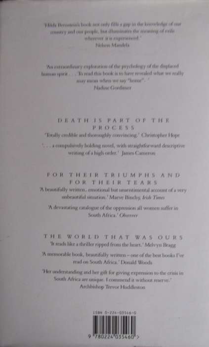 The Rift The Exile Experience of South Africans Hilda Bernstein