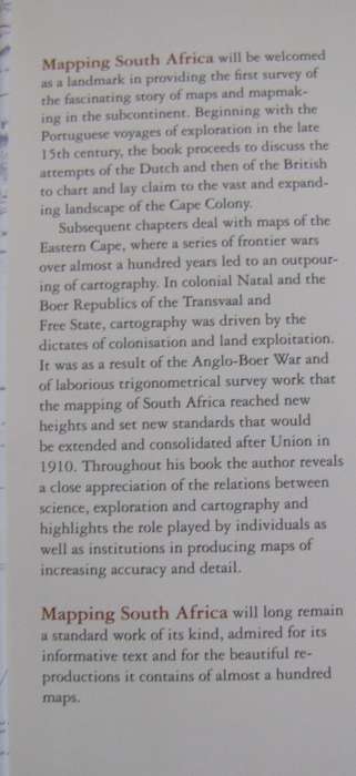 Mapping South Africa A Historical Survey of South African Maps and Charts  Andrew Duminy