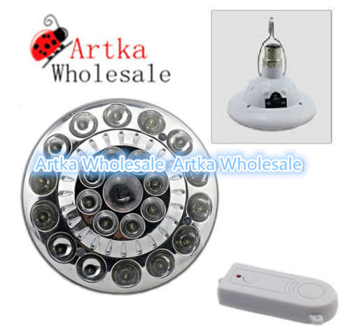 Emergency LED Light with remote control, rechargeable battery Screw type Bayonet type