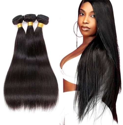 3 Bundles 100% Virgin Peruvian Hair - 10 Inches - Grade 10A
