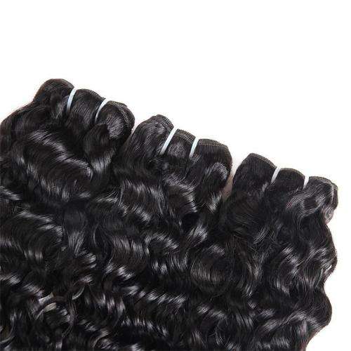 6 Bundles Water Wave Synthetic Hair Extensions -  8 Inches - Colour 2