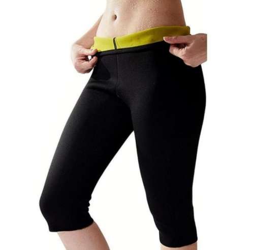 Neoprene Spandex Slimming Hot Sweat Pants - Size Small