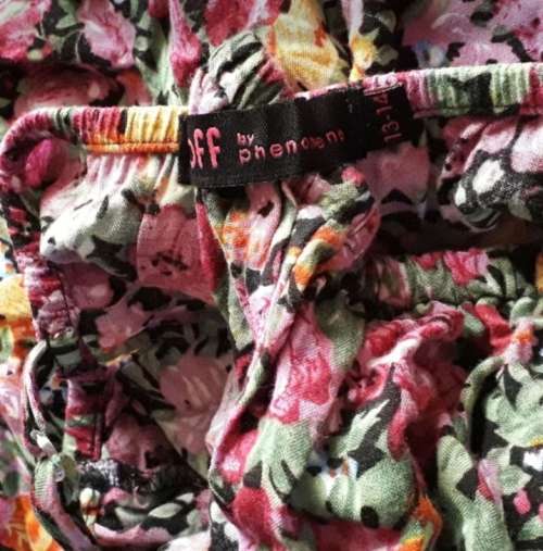 Pre-loved Girls Floral Jumpsuit from YDE - 13-14YRS