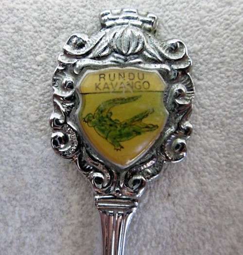 Rundu Kavango (Namibia) Souvenir Teaspoon