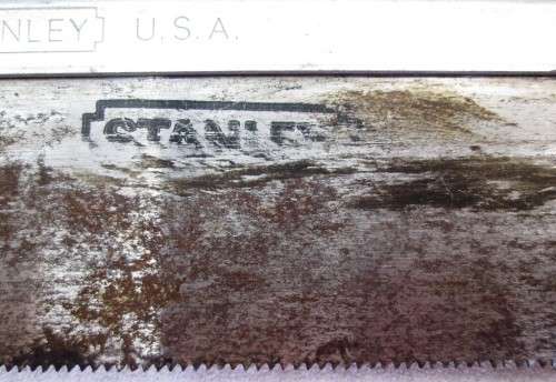 3X Stanley Saws, Including 15 Point Saw